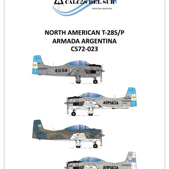 NORTH AMERICAN T-28 S/P - ARMADA ARGENTINA