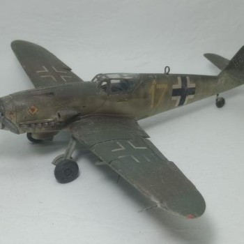 MESSERCHMITT BF-109 K / 17 BLANCO -  1/48