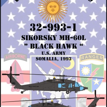 SIKORSKY MH-60L BLACK-HAWK - U.S.ARMY - SOMALIA 1993