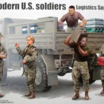 MODERN U.S.SOLDIERS - LOGISTICS SUPPLY TEAM