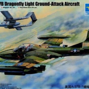 US A-37B DRAGONFLY LIGHT GROUND-ATTACK AIRCRAFT