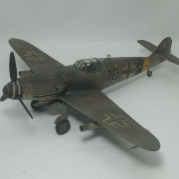 MESSERCHMITT BF-109 G / 10 NEGRO -  1/48