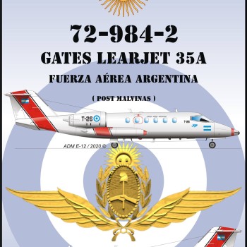 GATES LEARJET 35A - FUERZA AÉREA ARGENTINA