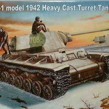 RUSSIAN KV-1 MODEL 1942 HEAVY CAST TURRET TANK