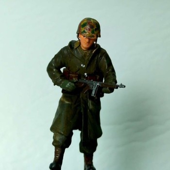 Soldado amricano en Bastogne 1944