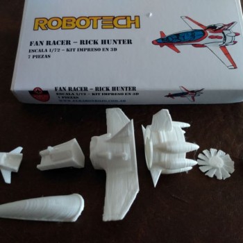 FAN RACER - RICK HUNTER - ROBOTECH - 1/72