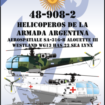 HELICÓPTEROS DE LA ARMADA ARGENTINA - SERIE GUERRA DE MALVINAS - 1/48