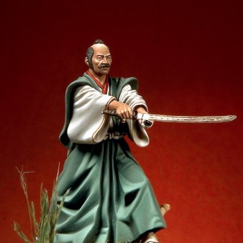 SAMURAI CON ESPADA DAISHO - PERÍODO AZUCHI MOMOYAMA