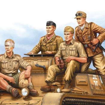 GERMAN TROPICAL PANZER CREW