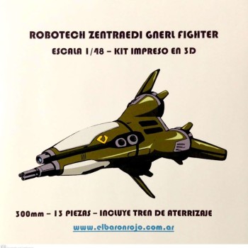 ROBOTECH ZENTRAEDI GNERL FIGHTER