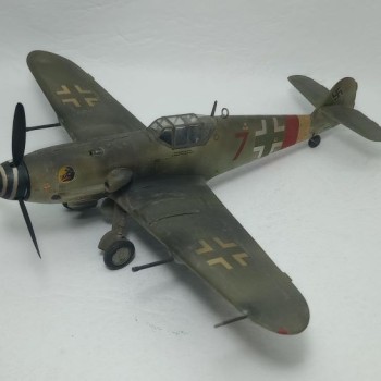 MESSERCHMITT BF-109 G - 7 ROJO 1/48