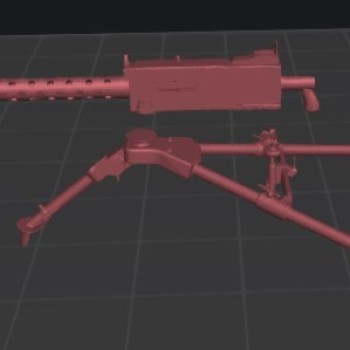 Ametralladora Browning M1919+Trípode