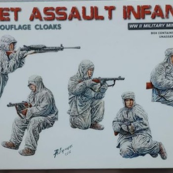 SOVIET ASSAULT INFANTRY - WINTER CAMOUFLAGE CLOAKS