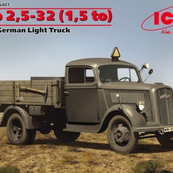 TYP 2,5 - 32 (1,5 TO) WWII GERMAN LIGHT TRUCK