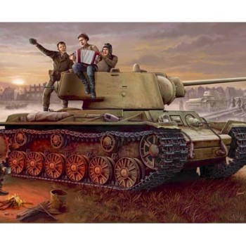 RUSSIAN KV-1 MODEL 1942 LIGHTWEIGHT CAST TANK