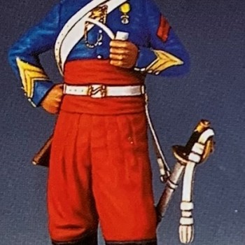 BRIGADIER DE CAZADORES - CRIMEA 1854