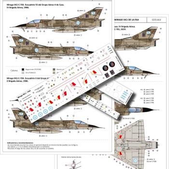 DASSAULT MIRAGE IIICJ DE LA FAA