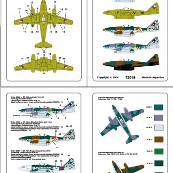 Me 262 Schwalbe “1”                      