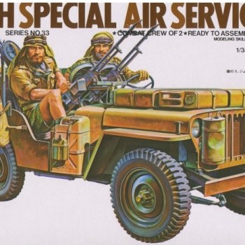 BRITISH SPECIAL AIR SERVICE JEEP