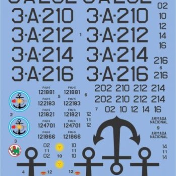 CORSAIR F4U-5 DIURNO ARMADA ARGENTINA (48015)