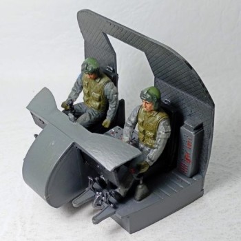 Cockpit Helicóptero Bell UH-1