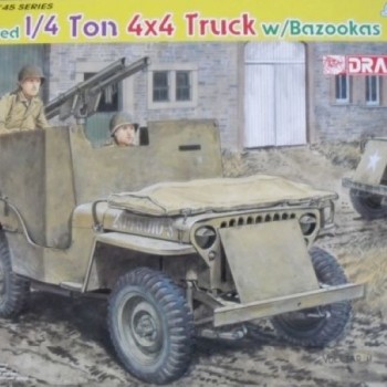 ARMORED 1/4 TON 4x4 TRUCK W/BAZOOKAS