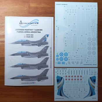 LOCKHEED MARTIN F-16AM/BM FUERZA AÉREA ARGENTINA - 1/48