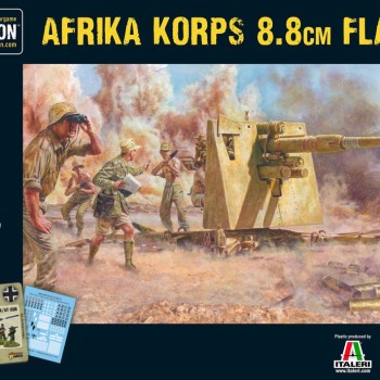 Afrika Korps 8.8cm Flak 37