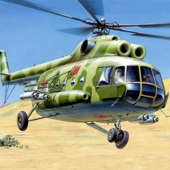 SOVIET MULTI-ROLE HELICOPTER MI-8 T HIP-C