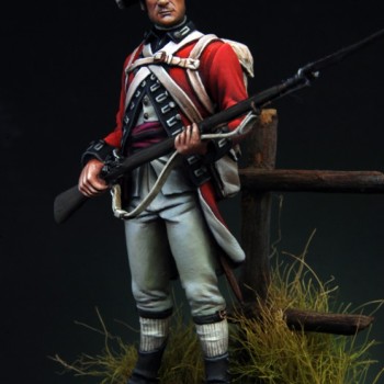 SARGENTO BRITÁNICO 64º REGIMIENTO. GUERRA DE INDEPENDENCIA AMERICANA