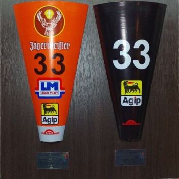 Display con trompas de Eurobrun de Larrauri 1989