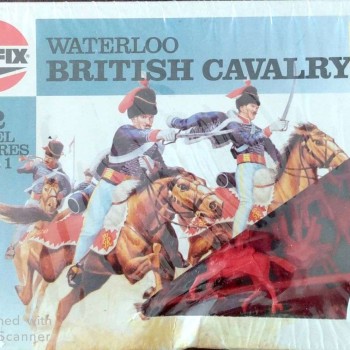 WATERLOO BRITISH CAVALRY