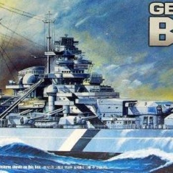 GERMAN BATTLESHIP BISMARCK 1/800