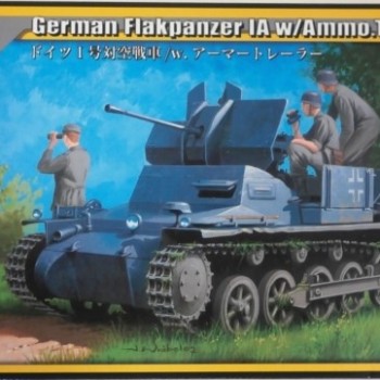 GERMAN FLAKPANZER IA W/AMMO TRAILER