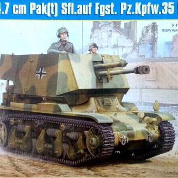 4.7cm PAK (T) SFL.AUF FGST. PZ.KPFW.35 R 731(F)