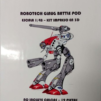 ROBOTECH GLAUG BATTLE POD - 1/72