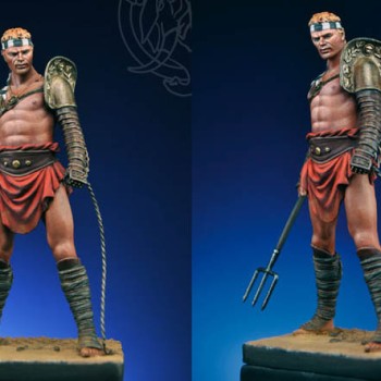 ROMAN GLADIATOR "RETIARIUS"