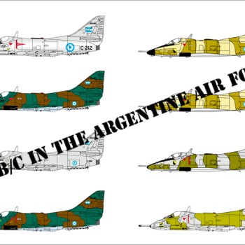 A-4 B/C En la Fuerza Aerea Argentina    