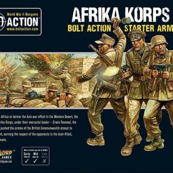 AFRIKA KORPS - BOLT ACTION STARTER ARMY